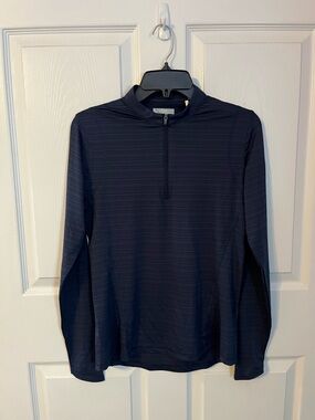 Callaway Women’s Long Sleeve Pullover — Navy Stripe